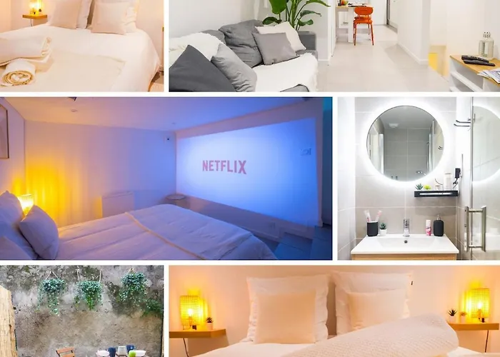 Апартаменты Souplex - Centre - Terrasse - Clim Валанс